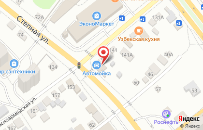 Автомойка, ИП Романова Л.В. на карте