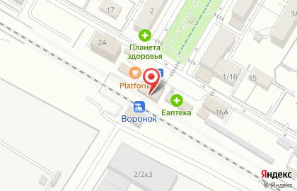 Магазин по продаже цветов на Первомайской, 16г на карте