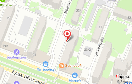 ЗАО Банкомат, МКБ МоскоприватБанк на бульваре Ибрагимова на карте