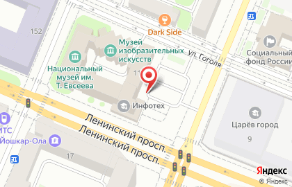 Круиз на Вознесенской улице на карте