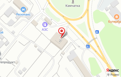 Торговый центр Спутник в Петропавловске-Камчатском на карте