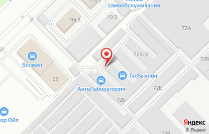 Автосервис в Казани на карте