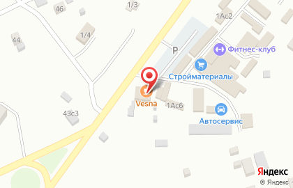 Кафе-столовая Vesna на карте