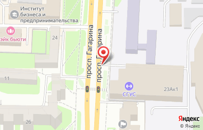 Визит на проспекте Гагарина на карте