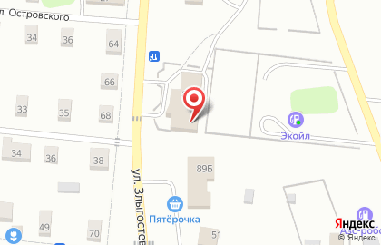 Автомойка в Перми на карте