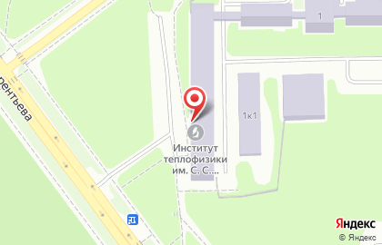 Стоматологический кабинет Максидент на проспекте Академика Лаврентьева на карте