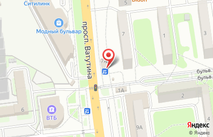 Салон цветов и гелиевых шаров Пальма в Белгороде на карте