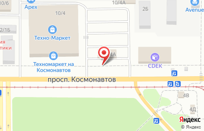 Киоск фастфудной продукции Горячие беляшики в Ленинском районе на карте
