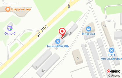 Магазин ТехноНИКОЛЬ в Ханты-Мансийске на карте