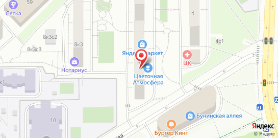 Школа программирования и робототехники для детей Пиксель Южное Бутово на карте