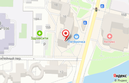 Аптека Народная аптека в Сестрорецке на карте