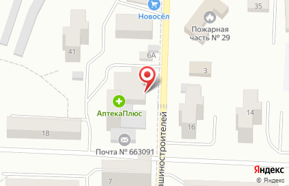 Комиссионный магазин Городской ломбард на улице Машиностроителей на карте