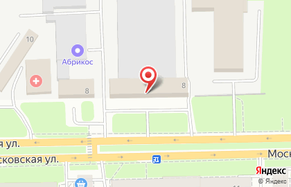 Магазин автозапчастей Lada Деталь на Московской улице на карте
