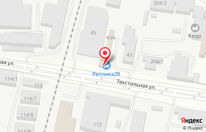 Склад-магазин литых дисков Replika28 на карте
