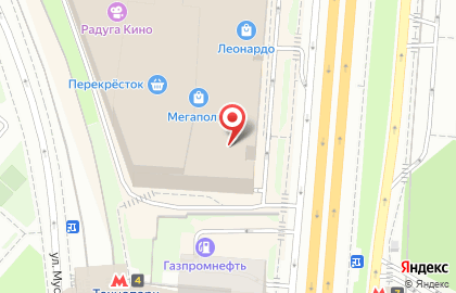 Салон сотовой связи МегаФон на проспекте Андропова, 8 на карте
