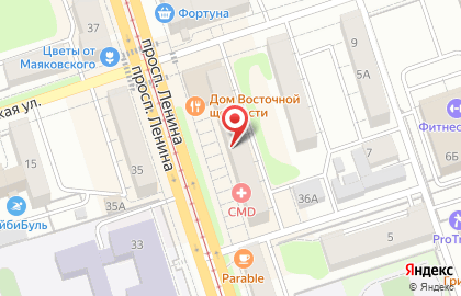 Страховая компания Росгосстрах на проспекте Ленина на карте