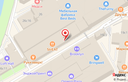 Кондитерская Москва-Париж на карте