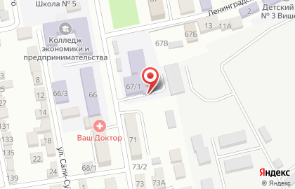 Звездочка на улице Ленина на карте