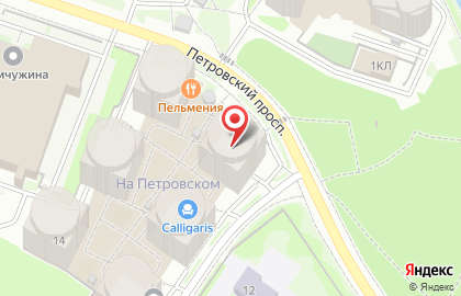 Юникс на Петровском проспекте на карте