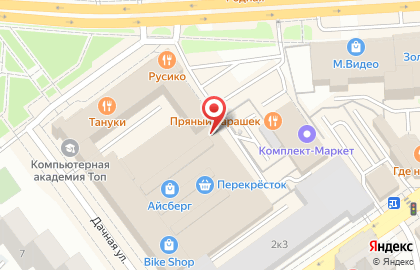 ТурЛидер на Дачной улице на карте