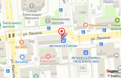 Туристическое агентство Евротур на Красной улице на карте