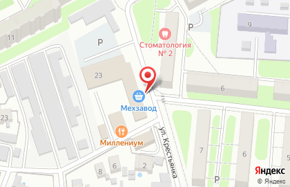 Булочная в Красноглинском районе на карте