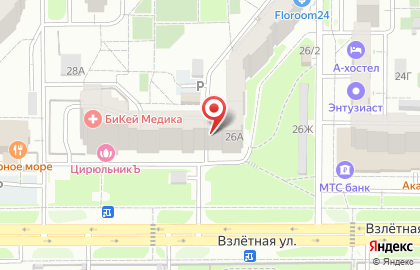 1001 Тур в Железногорске на карте