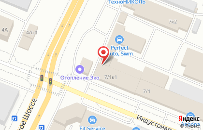 Автомагазин Антей в Калининском районе на карте