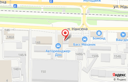 Автоцентр Авторитет в Ростове-на-Дону на карте