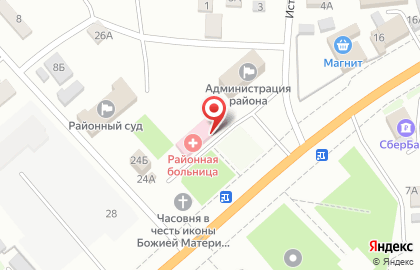 Майминская районная больница в Горно-Алтайске на карте