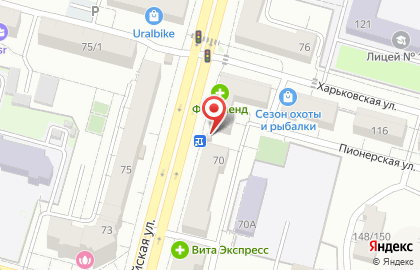 Кафе быстрого питания Шаверма по-Питерски в Советском районе на карте