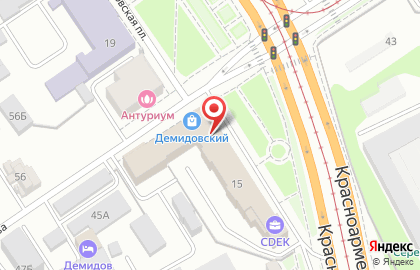 ВСК-Ипотека на Красноармейском проспекте на карте