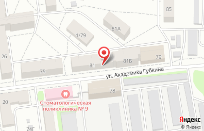 Компания IT технология на улице Академика Губкина на карте