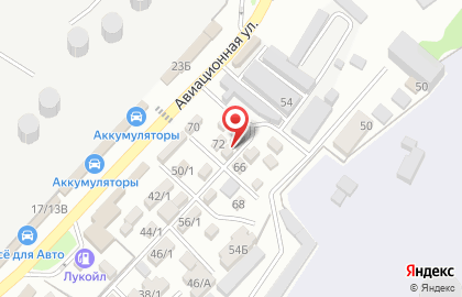 Автоцентр на Авиационной улице на карте