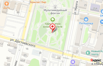 Улыбка в переулке Марата на карте