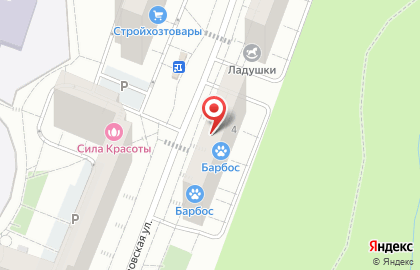 Продуктовый магазин в Москве на карте