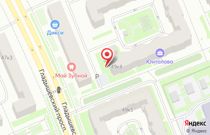 Юнтолово, ООО Главстрой СПб на карте