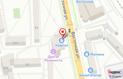 Магазин товаров для дома Квартал на Восточной улице на карте