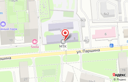 Автошкола Московский технологический колледж в Хорошево-Мневниках на карте
