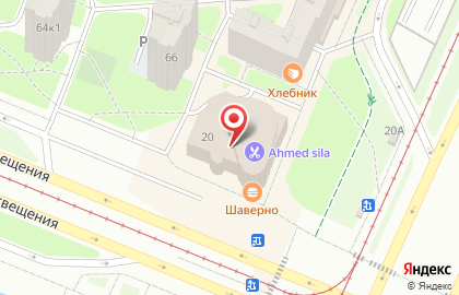 Ночной клуб на карте