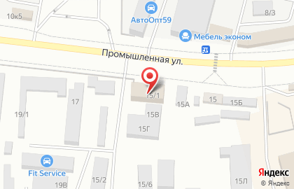 fit Service на Промышленной улице на карте
