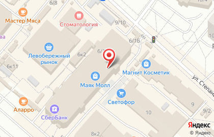 Роллердром в Омске на карте