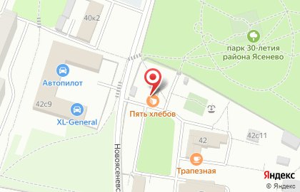 Магазин Пять хлебов на карте