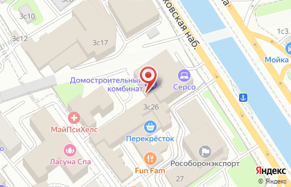 Торгово-строительная компания АПС Домостроительный комбинат на Преображенской площади на карте