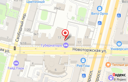 Ресторан ГубернаторЪ на карте