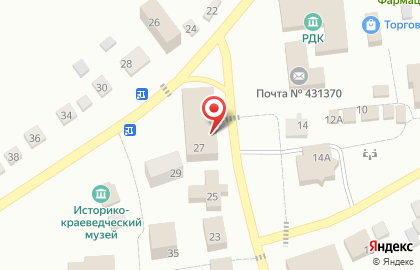 Магазин Дубки в Саранске на карте