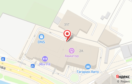 Развлекательный центр Авиатор на карте