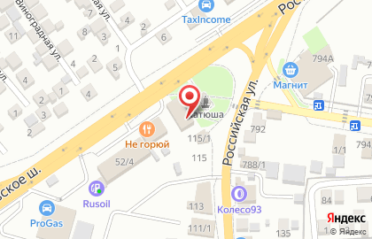 Магазин Цветы на Катюше на карте