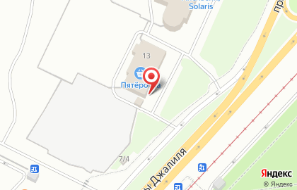 Дискаунтер Пятёрочка в Набережных Челнах на карте