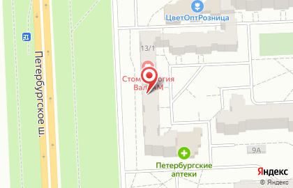 Автозапчасти на улице Генерала Хазова на карте